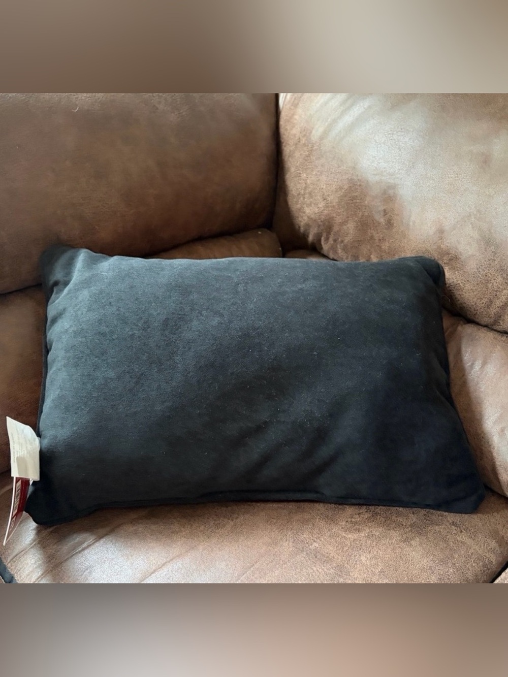 Halloween Accent Pillow with Black Cat & Spider - Orange - Picture 3 of 4